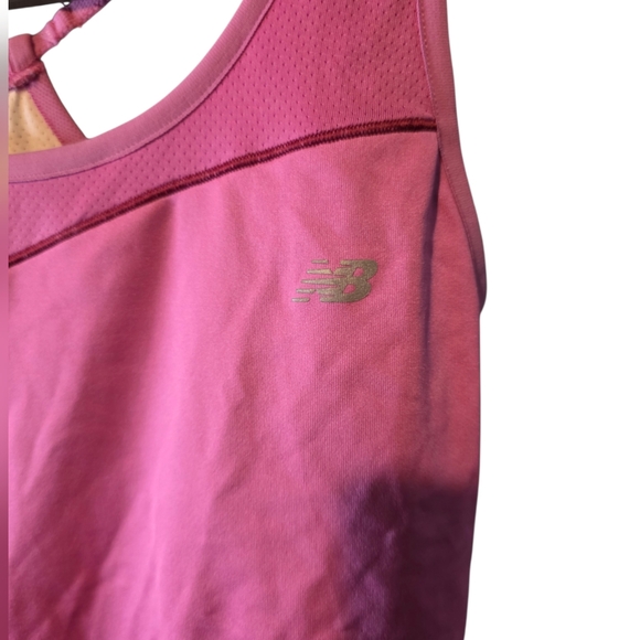New Balance Pink Performance Tank - Picture 4 of 5